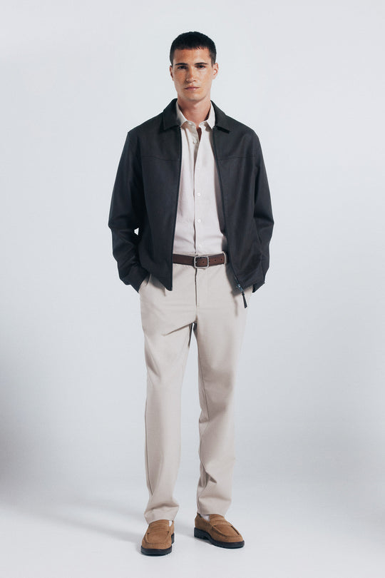 Paul structured chinos trousers