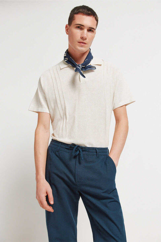 Linen comfort fit chinos