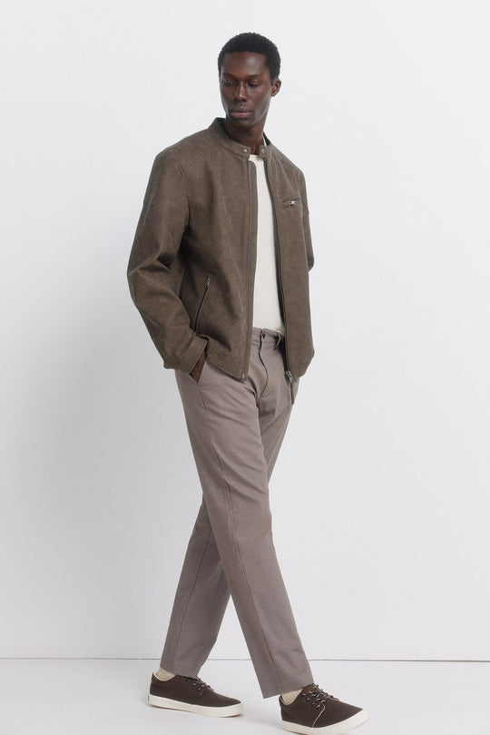 Comfort fit chinos trousers