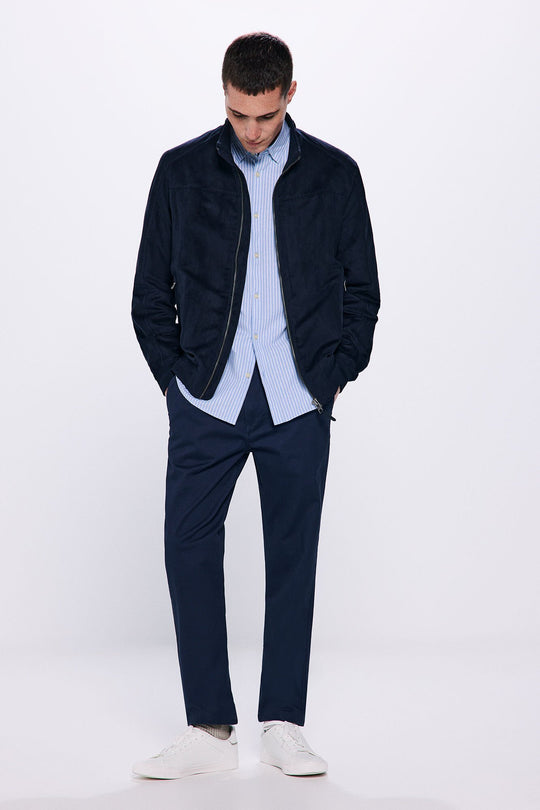 Slim Fit Printed Chinos