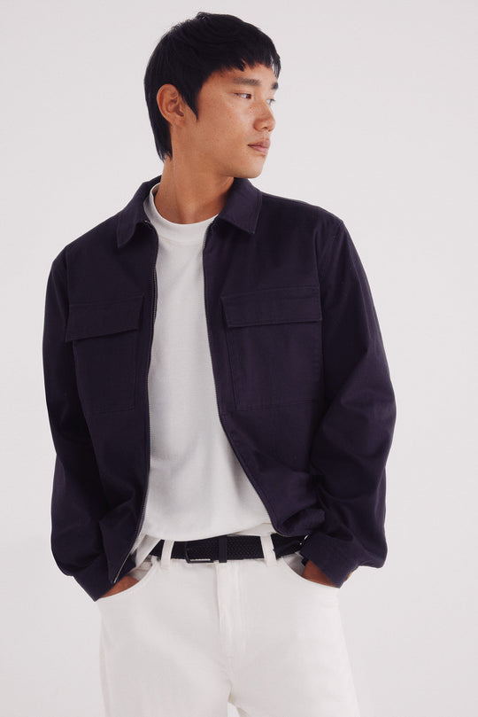 Cotton overshirt