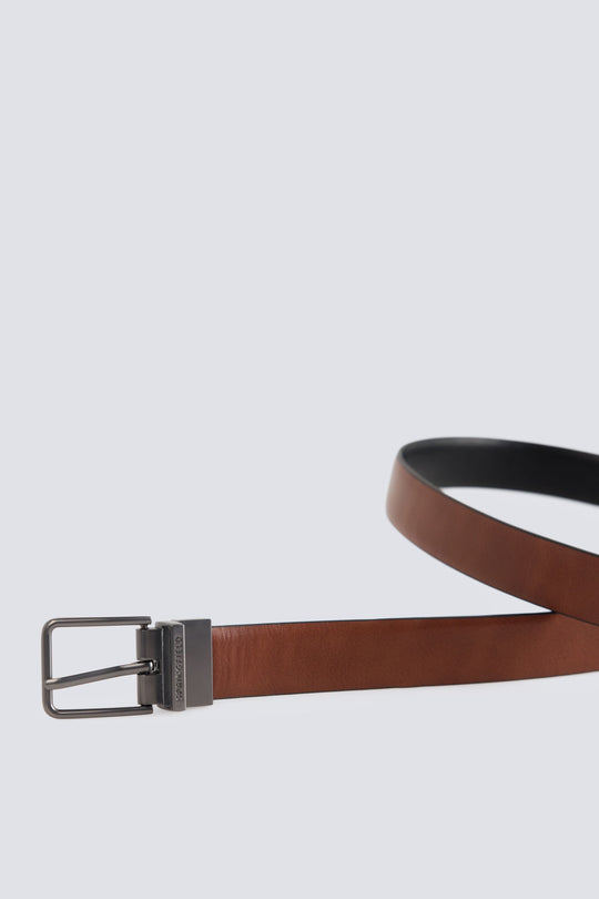 Basic faux leather belt