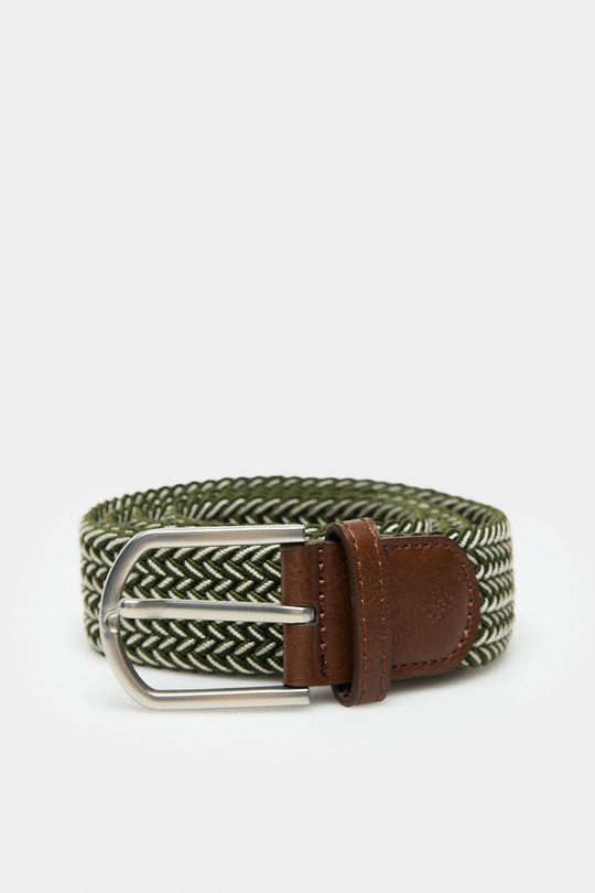 Two-Tone Woven Belt