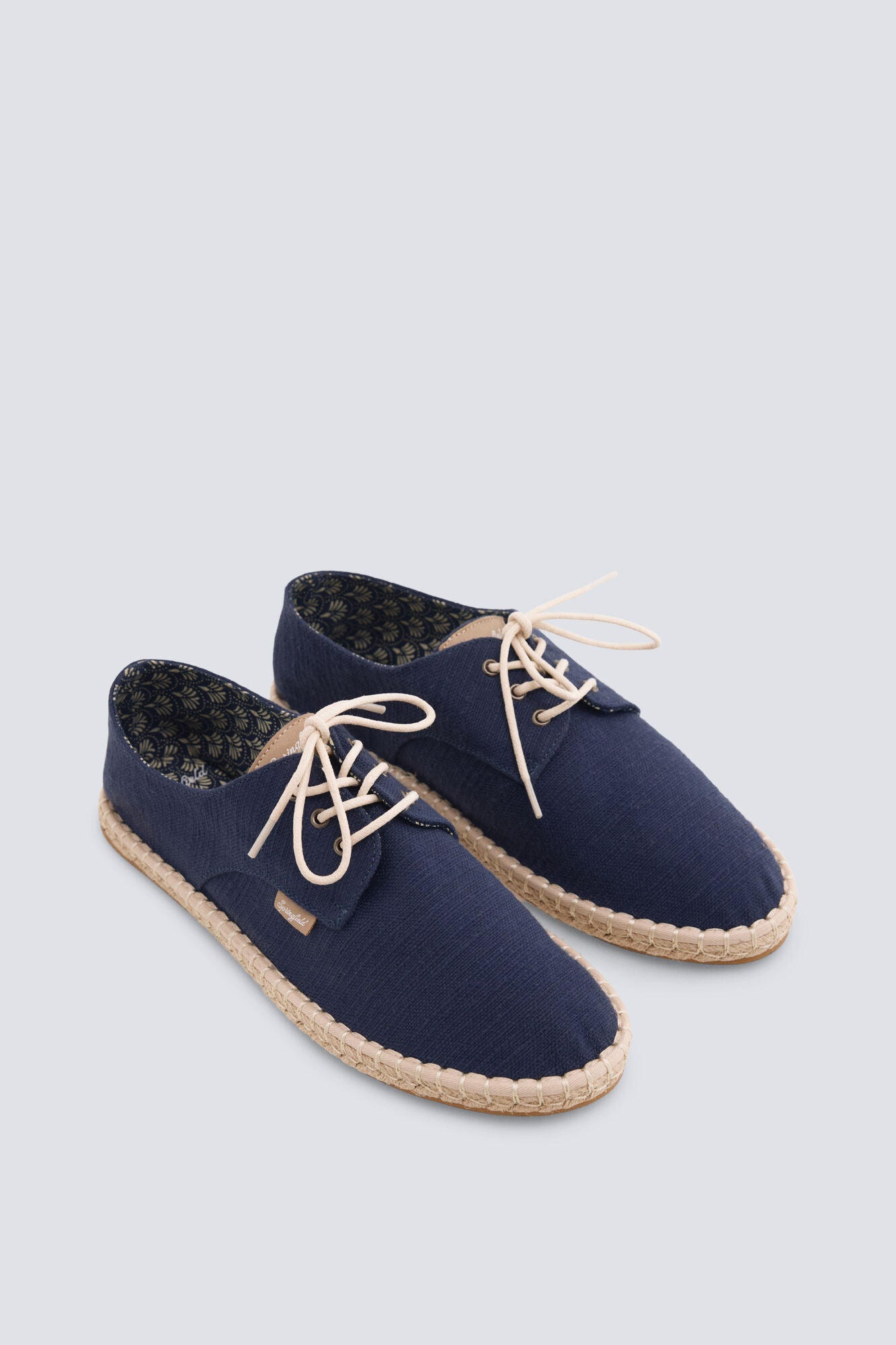 Rustic lace-up espadrille – Springfield KSA