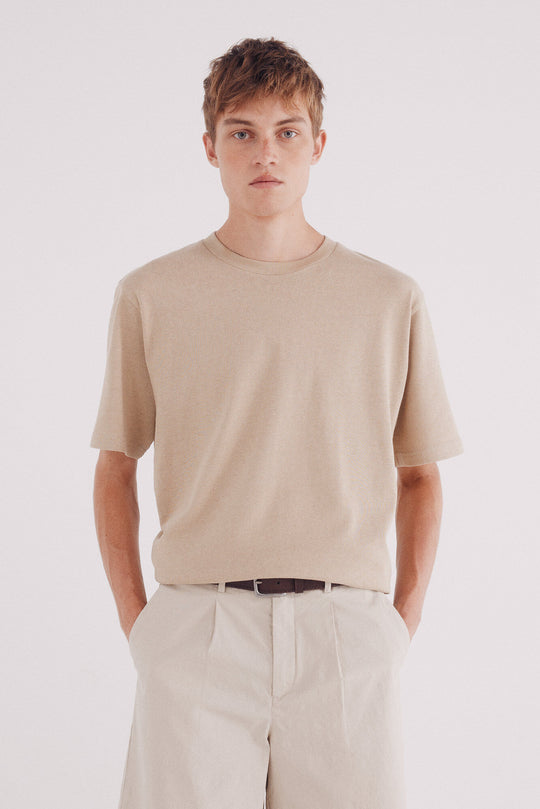 تيشيرت بخامة بارزة للرجال