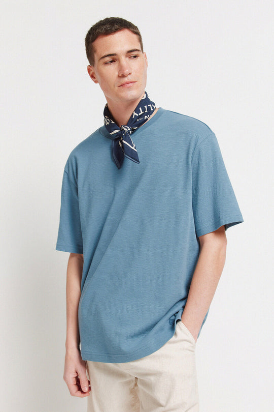 Textured T-shirt