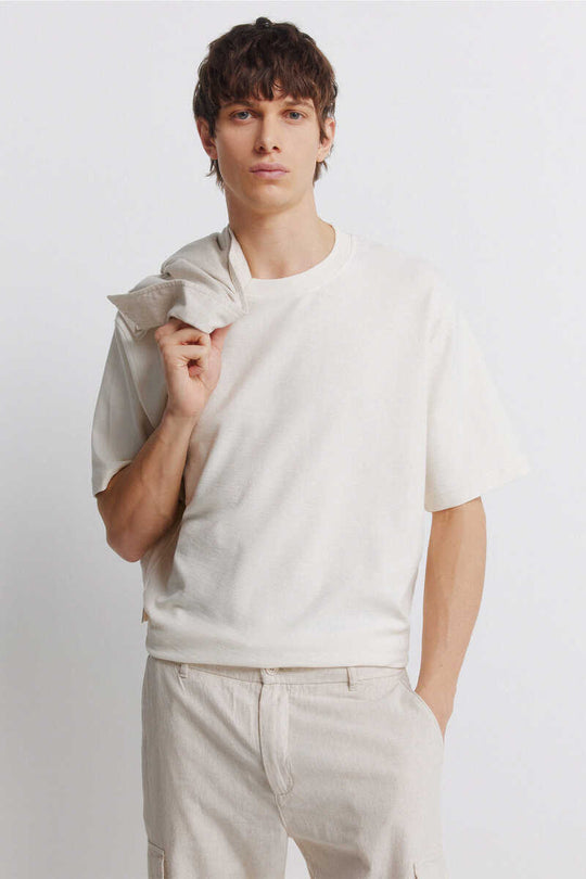 Textured T-shirt
