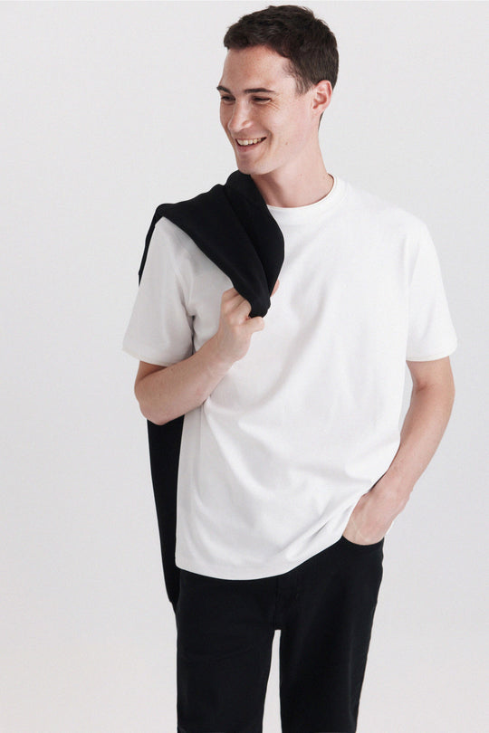 Double interlock T-shirt