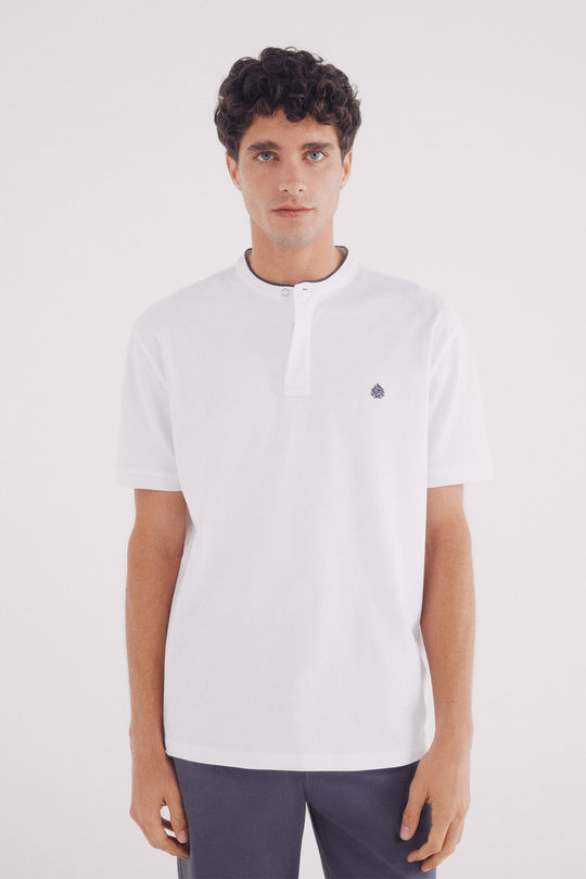 قميص بولو بيكيه ماو مناسب عادي