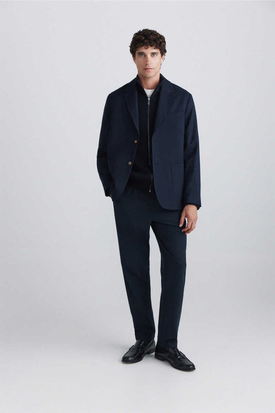 Relaxed fit blazer