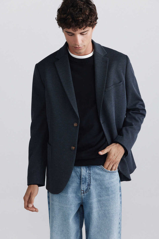 Houndstooth blazer