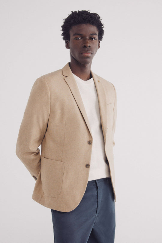 بليزر من الكتان