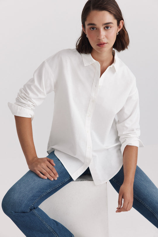 Oversize oxford shirt