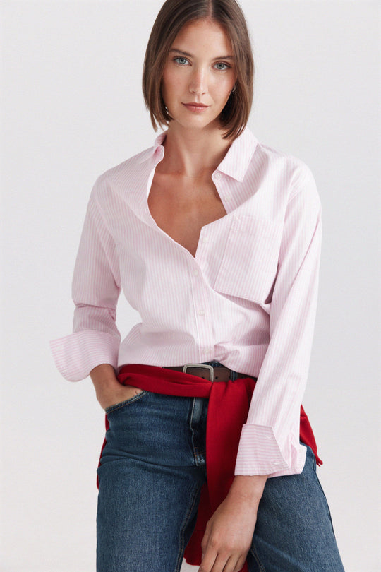 Poplin basic shirt
