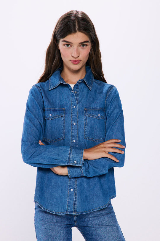 Denim shirt