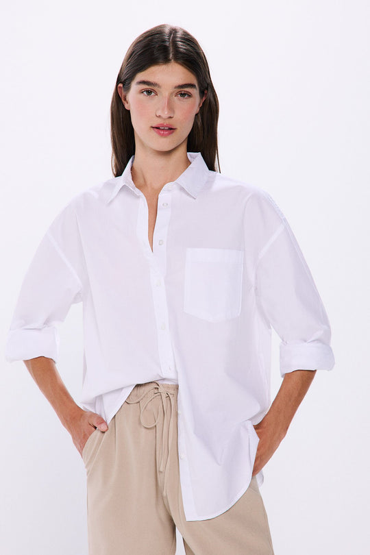 قميص قطني واسع