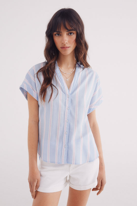 short sleeve Oxford shirt