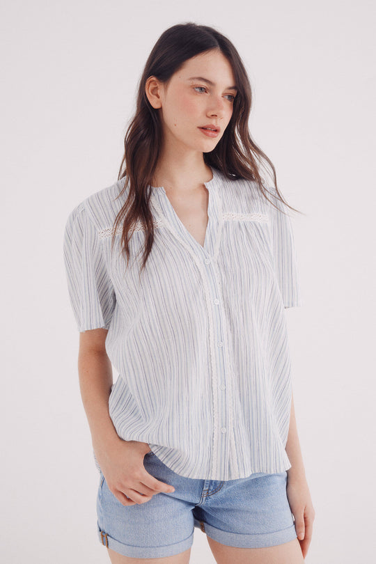 Romantic lace blouse