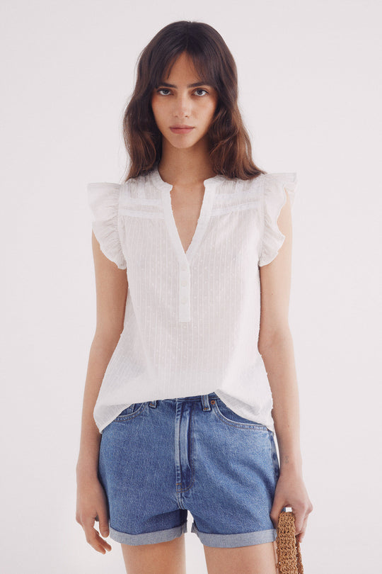 Romantic lace blouse