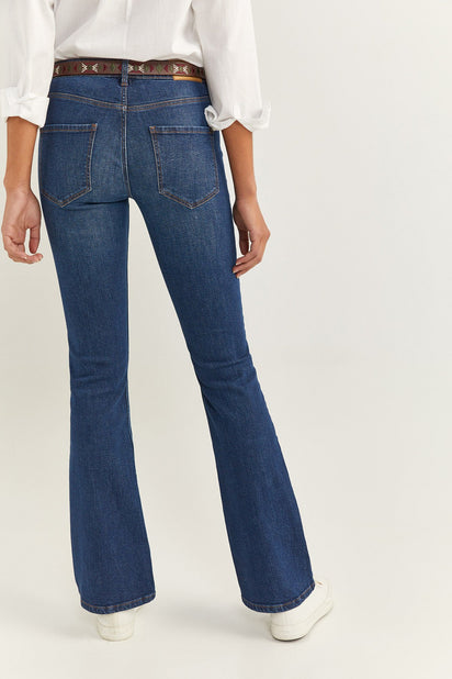 MADISON BlUE♡5 POCKET SEMI-FLARE PT JB Women'S Medium Blue MADISON BlUE♡5 POCKET SEMI-FLARE PT JB Women'S Medium Blue