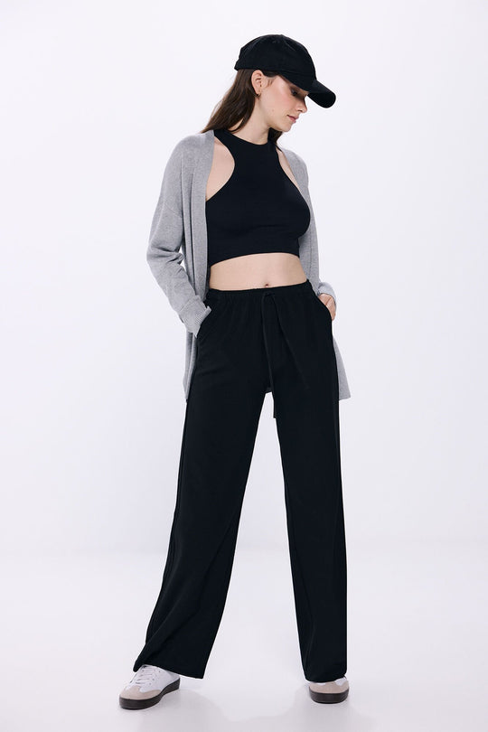 Wide jogger pants