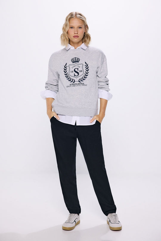 Flowing jogger trousers