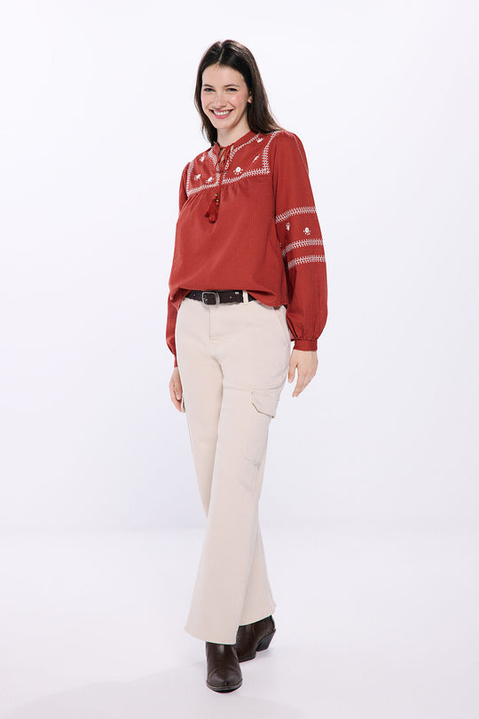 Cotton Cargo Trousers