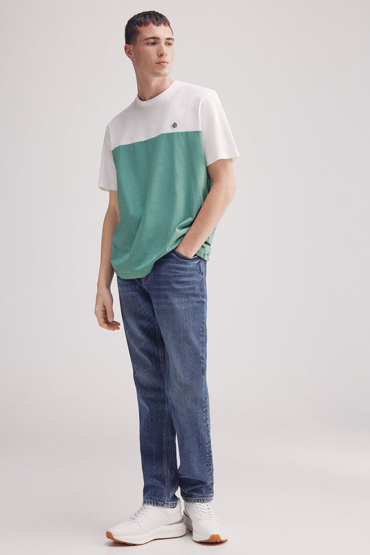 تي شيرت بلون كتلة