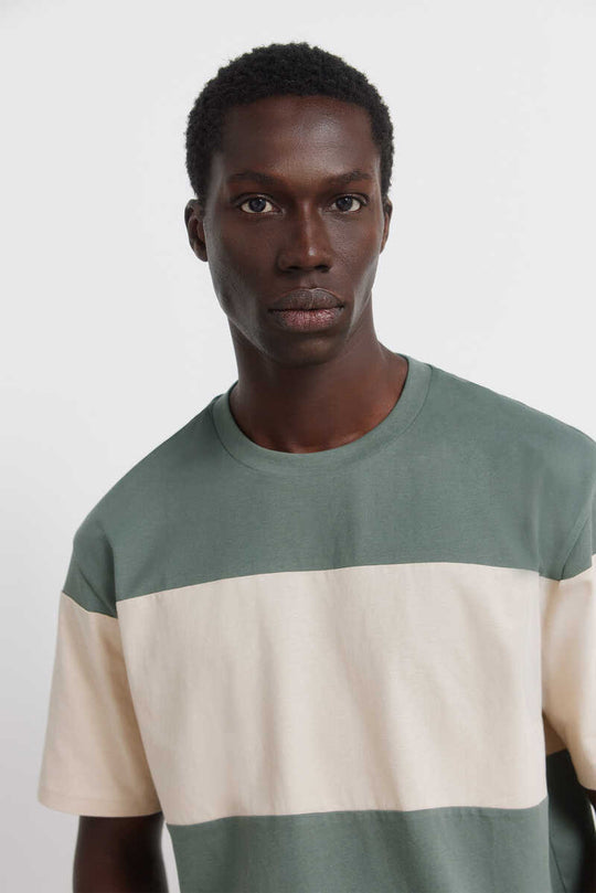 Colour block T-shirt