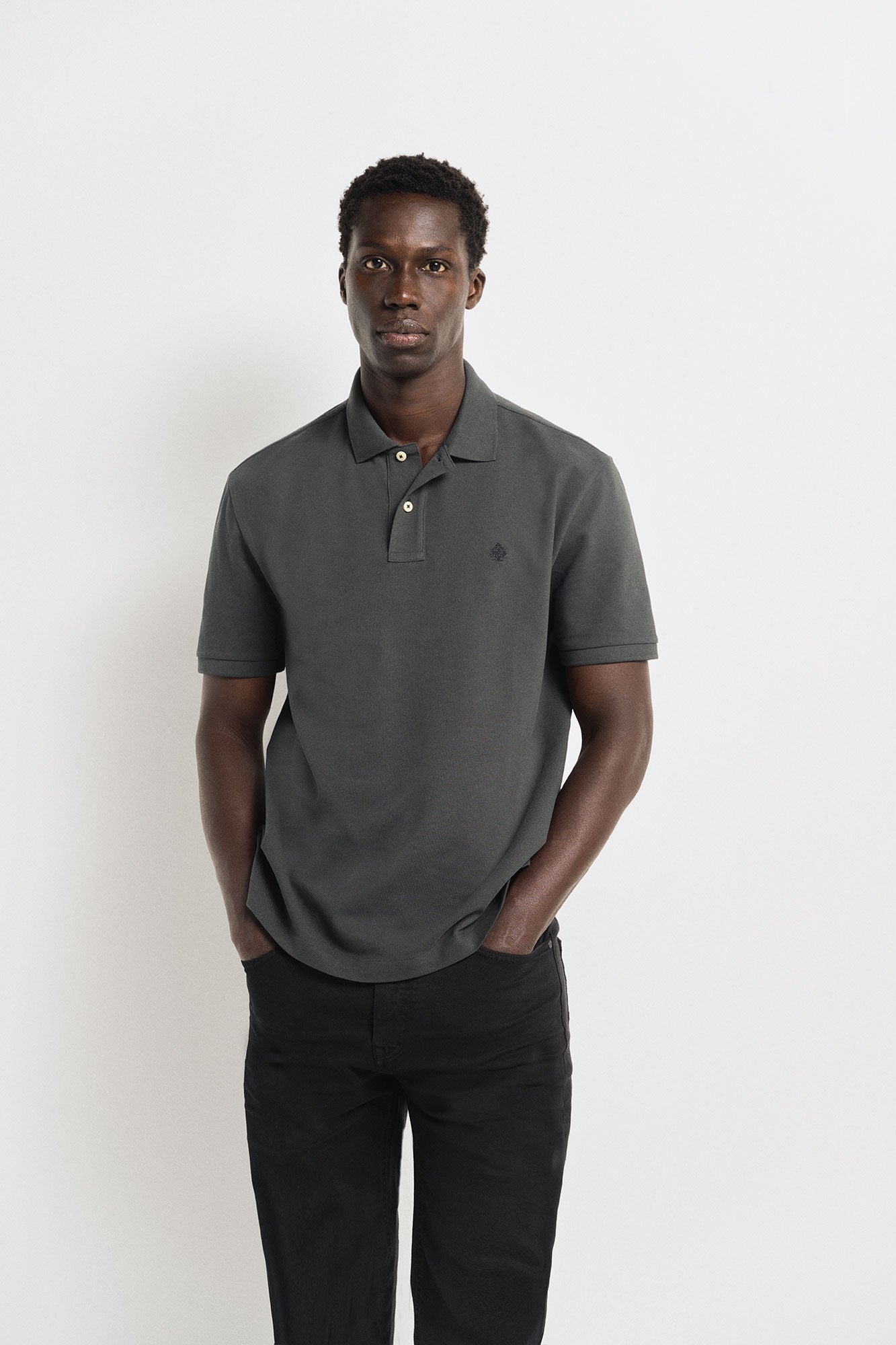 Springfield Rugby Polo SpringFiled KSA|100% Cotton Regular Fit Basic Piqué Polo | Shirt ...