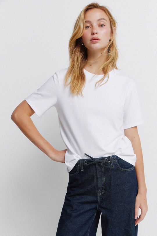 Cotton basic T-shirt