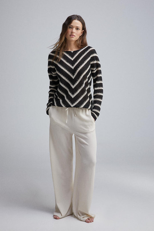 Structured jogger pants