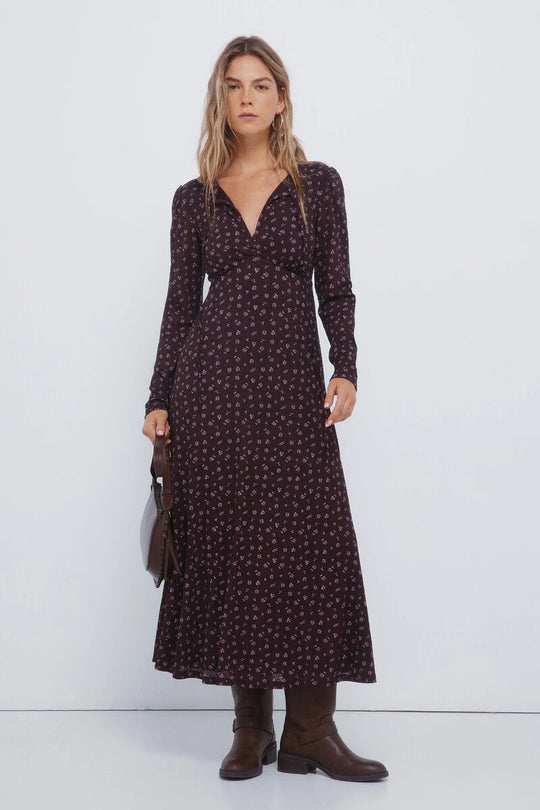 Floral midi dress