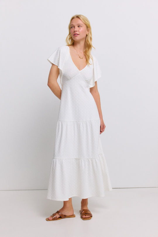 Long textured dress