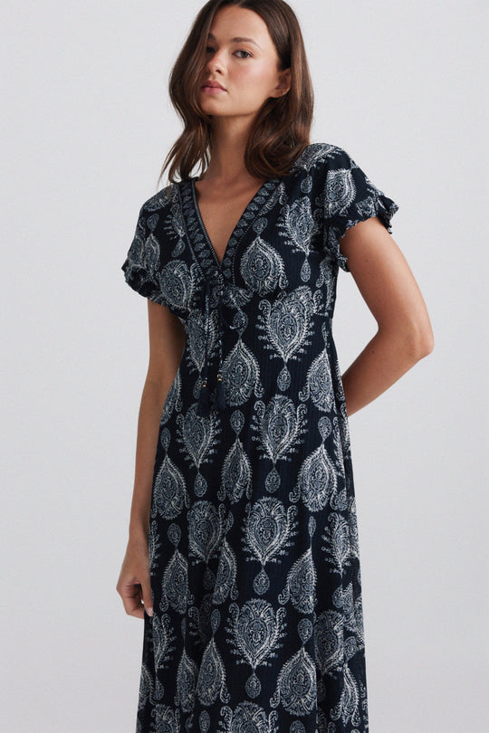 Polka-dot print dress