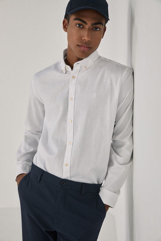 Textured colour shirt