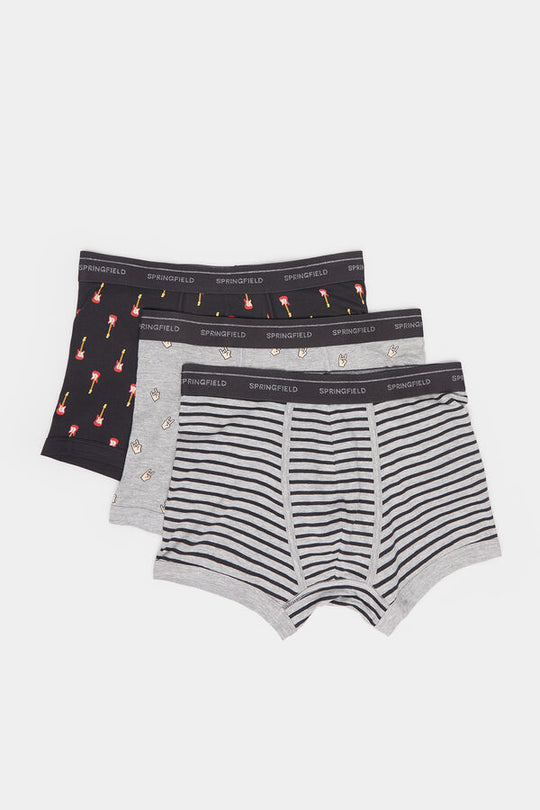 3-pack music boxers