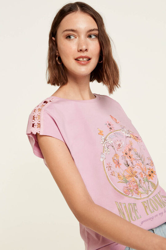"Nice Flowers" T-shirt