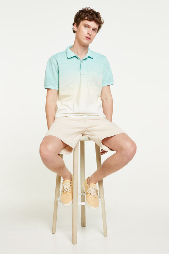 Dip Dye Pique Polo