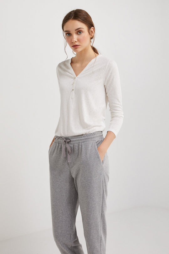 Printed jogging bottoms