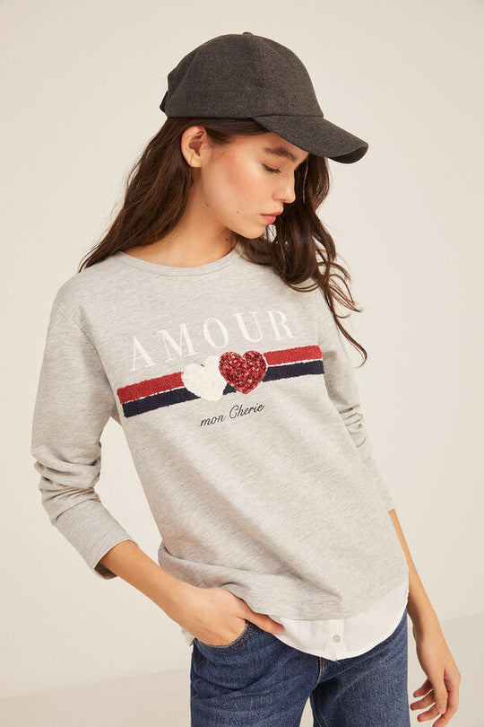 "Amour" sweatshirt