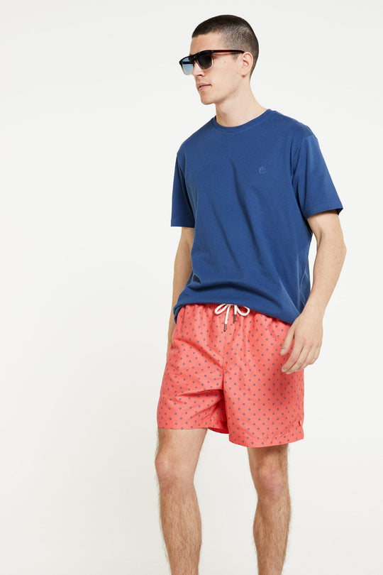 Quick Dry Micropeach Printed Swimwear