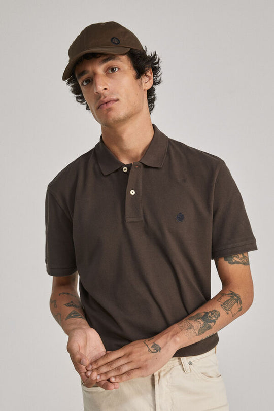 Essential pique polo shirt