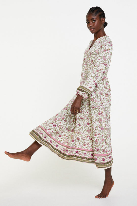 Printed Viscose Dress