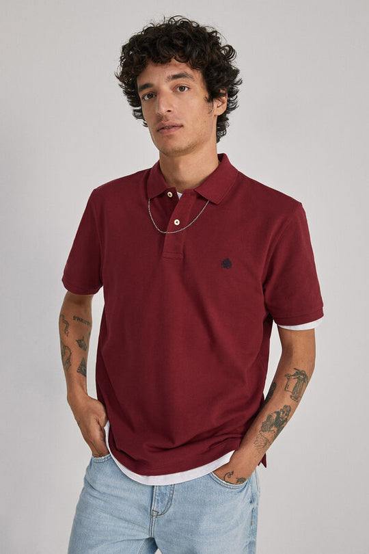 Essential pique polo shirt