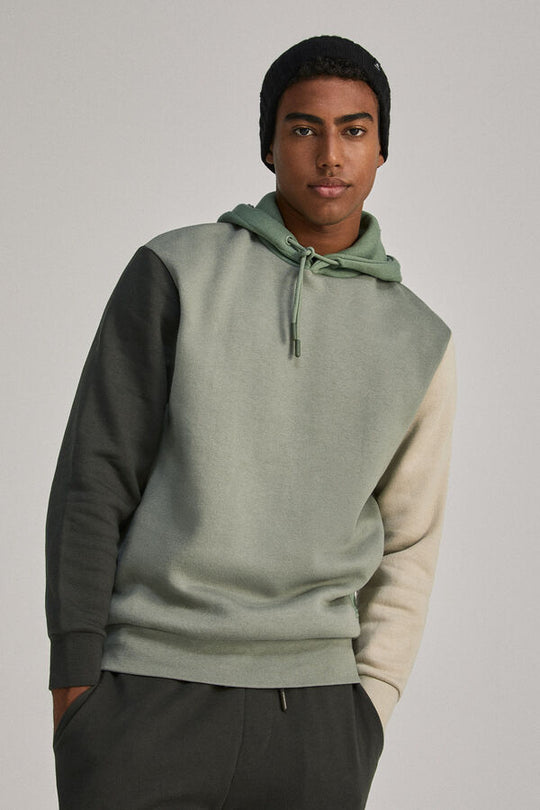 Colour block tree sweatshirt