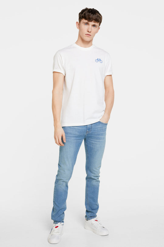 T Shirt With Graphic On Chest